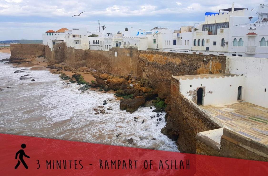 Asilah * Dar Badiaa * Riad Vue Sur L'Atlantique Villa Eksteriør billede
